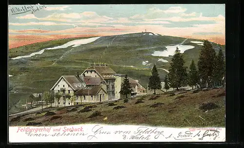 AK Feldberg / Schwarzwald, Hotel Feldbergerhof