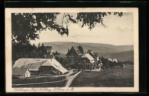 AK Feldberg, Blick auf den Feldberger Hof