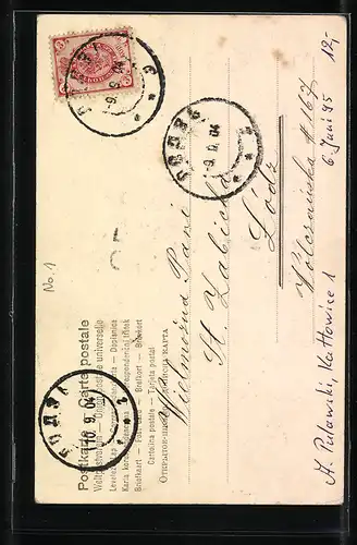 Künstler-AK Papst Pius X. im Portrait