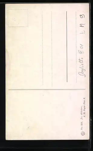 AK Porträt Papst Pius X.