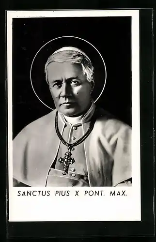 AK Sanctus Pius X Pont. Max., Portrait