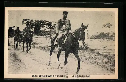 AK Russisch-Japanischer Krieg, Japanische Kavallerie