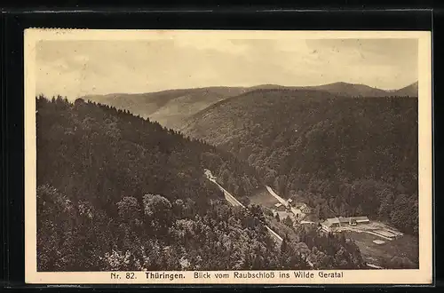 AK Landpoststempel Siegelbach Arnstadt Land.