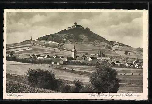 AK Landpoststempel Holzhausen über Arnstadt