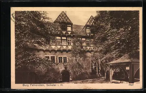 AK Landpoststempel Victorshöhe Gernrode (Harz) Land