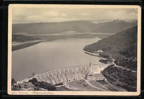 AK Landpoststempel Edersee über Bad Wildungen