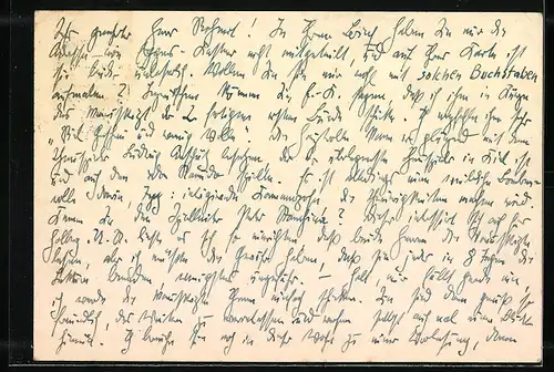 AK Landpoststempel Rüde über Flensburg