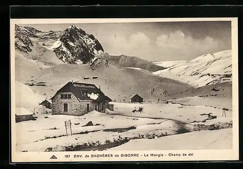 AK La Mongie, Champ de ski