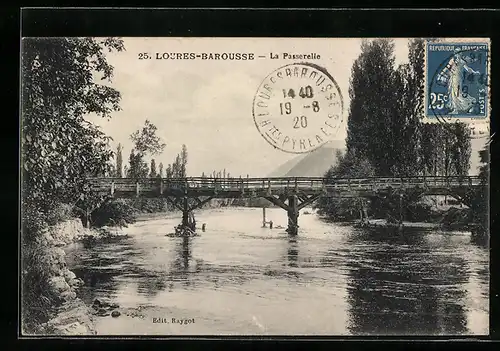 AK Loures-Barousse, La Passerelle