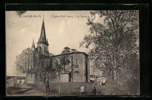 AK Galan, L`Eglise, La Terrasse
