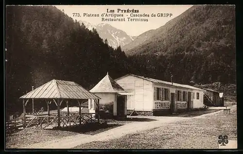AK Gripp, Plateau d`Artigues, Cascades de Gripp, Restaurant Terminus
