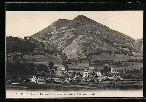 AK Baudéan, Vue générale et le Monné