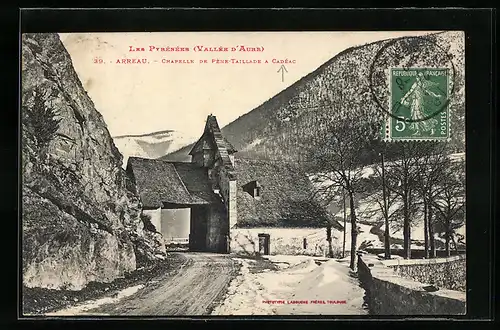 AK Cadéac, la chapelle de Pène-Taillade en hiver