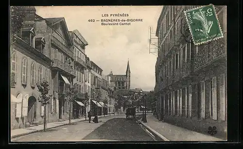 AK Bagnères-de-Bigorre, Boulevard Carnot