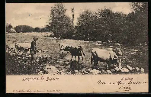 AK Bagnères-de-Bigorre, L`Adour