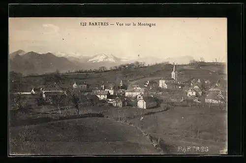 AK Bartrès, Vue sur la Montagne
