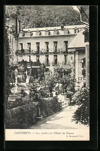 AK Cauterets, Les Jardins de L`Hôtel de France