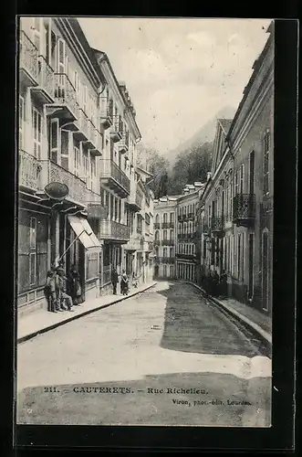 AK Cauterets, Rue Richelieu