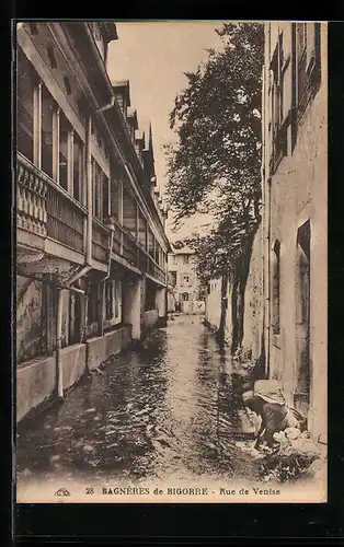 AK Bagnères-de-Bigorre, Rue de Venise