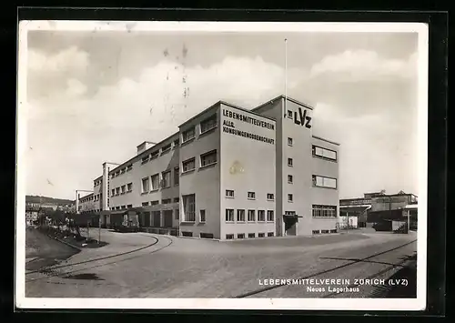 AK Zürich, Neues Lagerhaus des Lebensmittelvereins