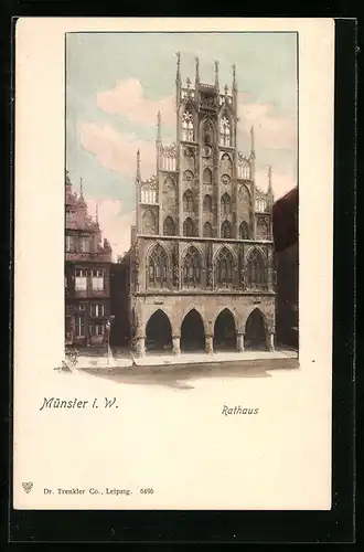 AK Münster i. W., Das Rathaus