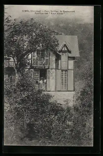 AK Gimel, Parc Vuillier, le Restaurant Pavillon des Eaux Vives