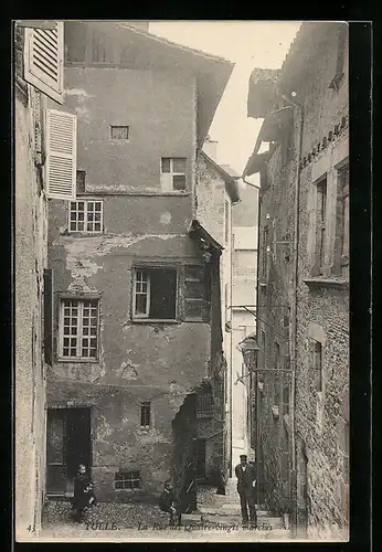 AK Tulle, La Rue des Quatre-vingts marches