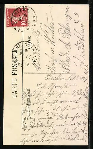 AK Biskra, La Rue des Ouled-Nails