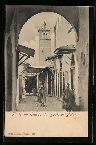 AK Tunis, Entrée du Souk el Belat