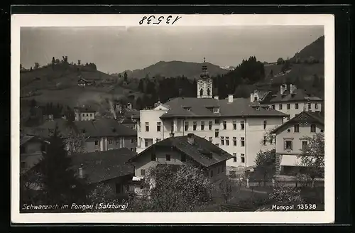 AK Schwarzach im Pongau, Totalansicht