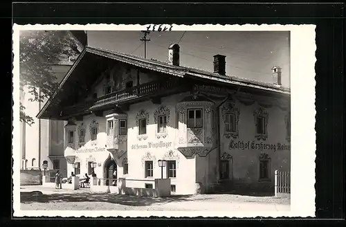 AK Kössen, Gasthof Erzherzog Rainer