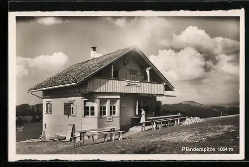 AK Bregenz, Haus auf der Pfänderspitze