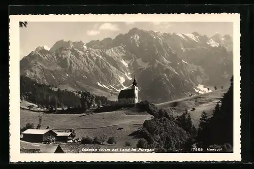 AK Dienten bei Lend, Ortspartie mit Kirche