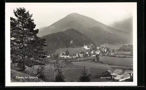 AK Ebenau, Ortspartie im Gebirge