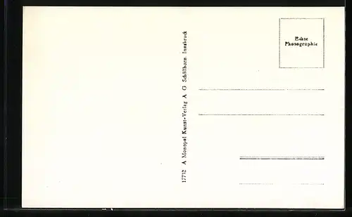 AK Ebenau, Ortspartie im Gebirge