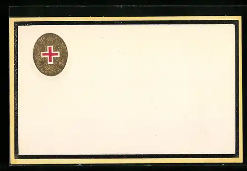 AK Rotes Kreuz Nr. 19: Wappen der Kriegsfürsorge