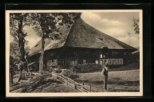 AK Stühlingen, Schwarzwaldhaus