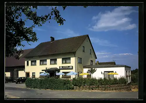 AK Hartenstein-Grünreuth /Frankenalb, Gasthaus zum Grünreuther Schlössl