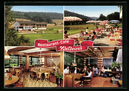 AK Burgwallbach /Rhön, Restaurant-Pension Waldesruh R. Reichert