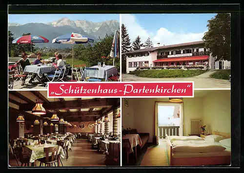 AK Garmisch-Partenkirchen, Gasthaus Schützenhaus G. u. H. Seemüller