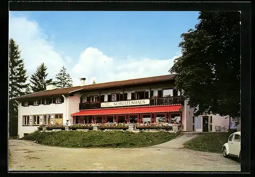 AK Garmisch-Partenkirchen, Gasthaus Schützenhaus G. u. H. Seemüller