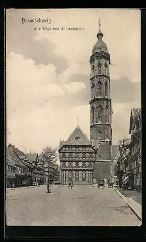 AK Braunschweig, Alte Wage und Andreaskirche
