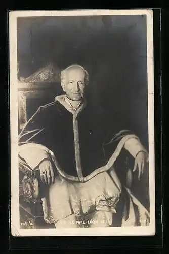 AK Papst Leo XIII., S. S. Le Pape Léon XIII.