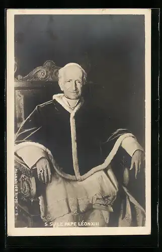 AK Papst Leo XIII., S. S. Le Pape Léon XIII.