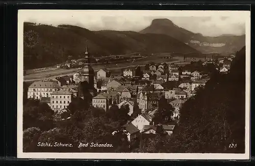 AK Landpoststempel Wachau-Radeberg Land