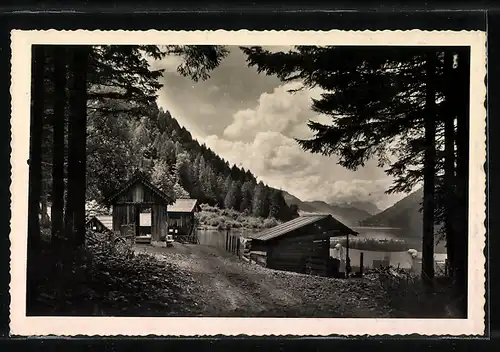 AK Landpoststempel Weissenbach-P. Stockenbei