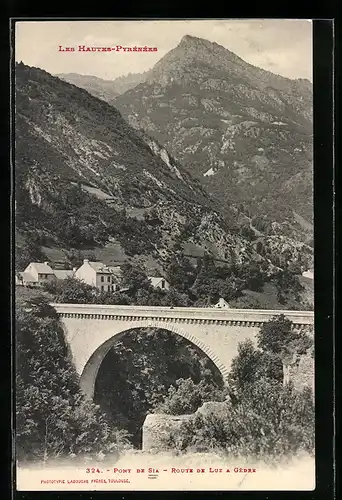 AK Pont de Sia, sur la route de Luz