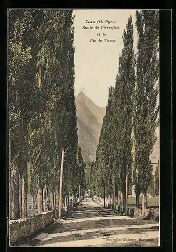 AK Luz, Route de Pierrefitte et le Pic de Viscos