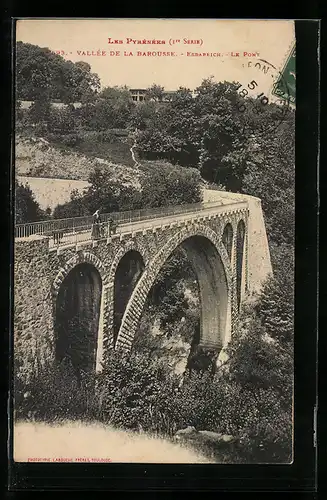 AK Esbareich, le pont, vue prise en hauteur