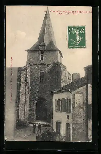 AK Castelnau-Rivière-Basse, L`Eglise
